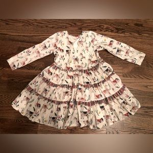 Llama Ruffle Dress! So cute!!!